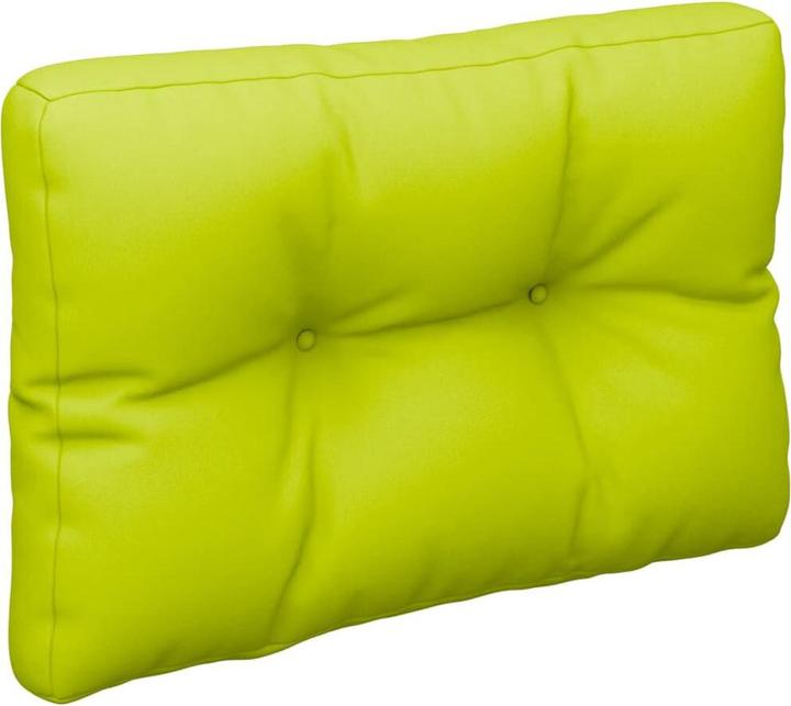 Produktbild VidaXL Palettenkissen Palettenpolster Palettensofa Rückenkissen Hellgrün Stoff (50 x 40 x 12 cm)