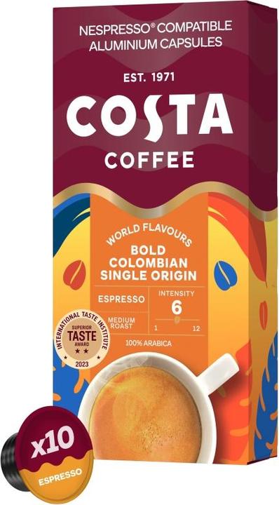 Immagine prodotto Costa Coffee Espresso Colombiano (10 x Porta.)