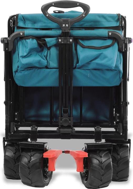 Produktbild Fuxtec Strand-Bollerwagen FX-CTB800 mit UV-geschütztem Sonnendach,Schiebegriff & Innenraumverlängeru