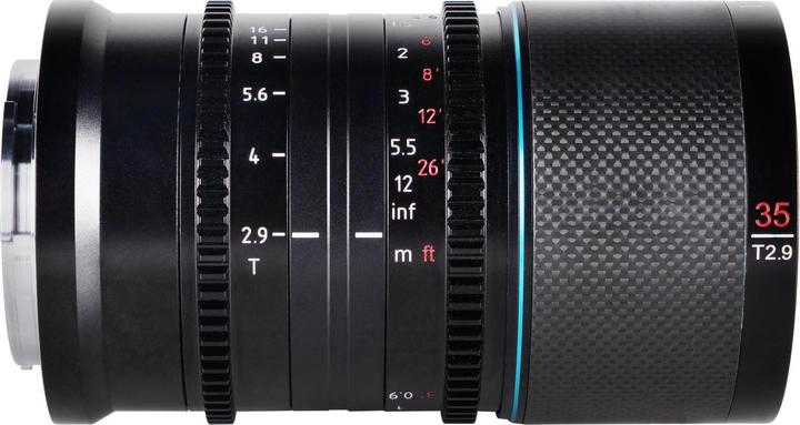 Image du produit Sirui Saturn 35mm T2.9 1.6x anamorph Sony E (Sony E, Plein format)