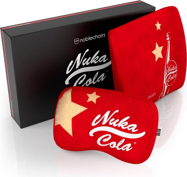 Actual product image noblechairs Nuka-Cola Memory Foam Pillow Set - Fallout Edition