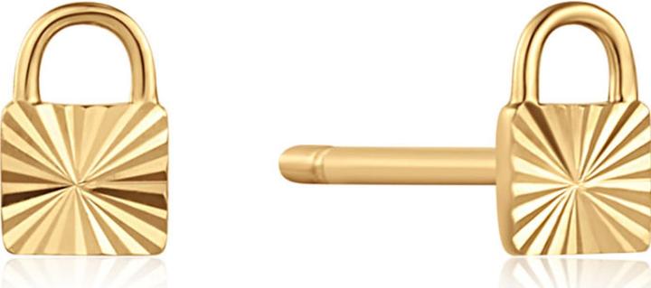 Produktbild Ania Haie 14Kt Gold Padlock Ohrstecker (585er Gelbgold)