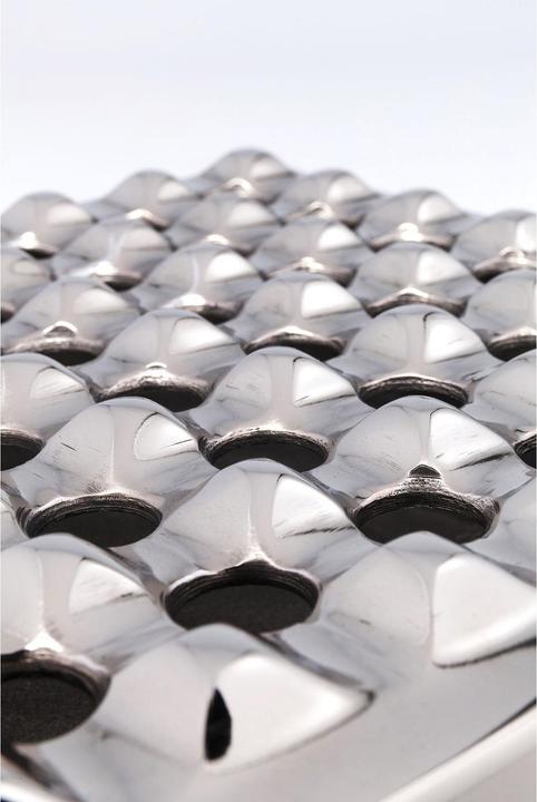 Actual product image Kare Design Ashtray Soho Square Silver 25x25cm