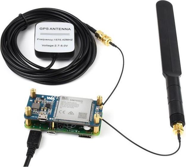 Produktbild WaveShare 4G HAT for Raspberry Pi 0
