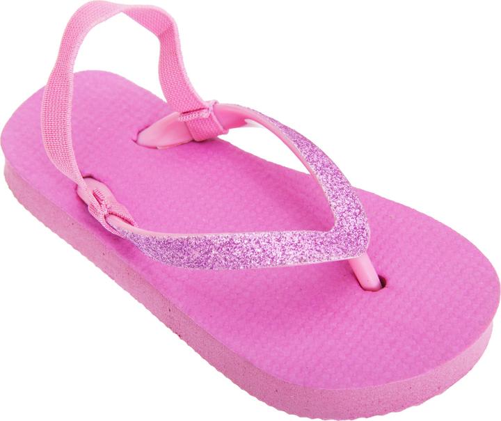 Floso Mädchen Flip Flops mit GlitterRiemen (25)