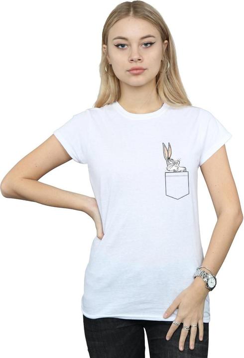 Produktbild Looney Tunes Bugs Bunny Faux Pocket TShirt (XL)