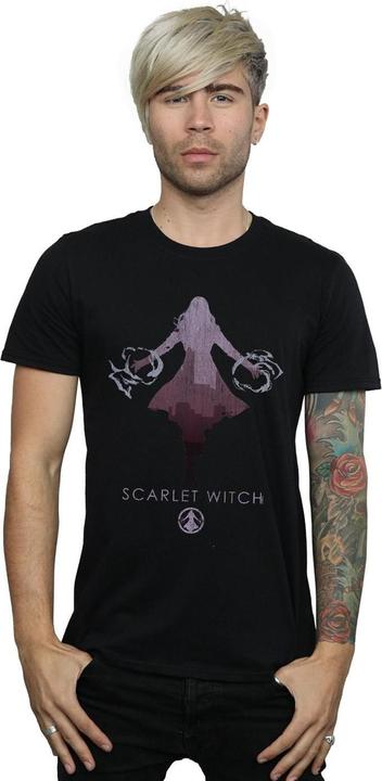 Image du produit - T-shirt SCARLET WITCH SILHOUETTE - Homme (4XL)