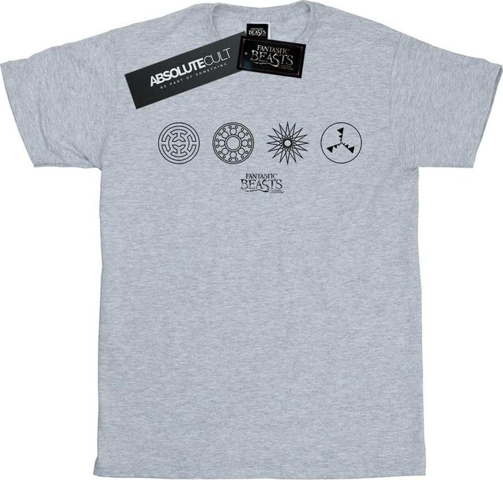 Produktbild Fantastic Beasts Circular Icons TShirt (3XL)