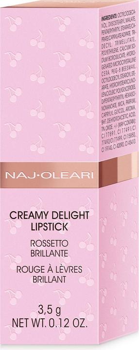 Immagine prodotto Naj Oleari Creamy Delight Lipstick 17 Rosso Lacca 4.2g (17)