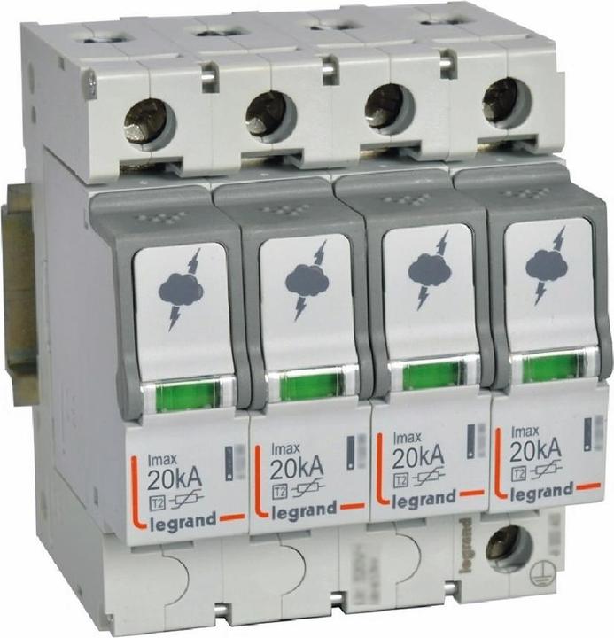 Legrand Begrenzt fünf ON300 C 4P 20 kA 1,2 kV 412223