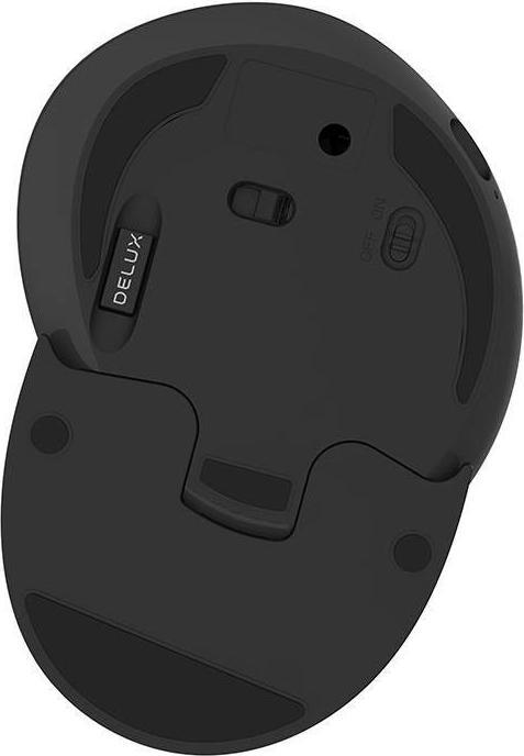 Image du produit Delux Souris verticale sans fil +2.4 G M618G DB (Sans fil)