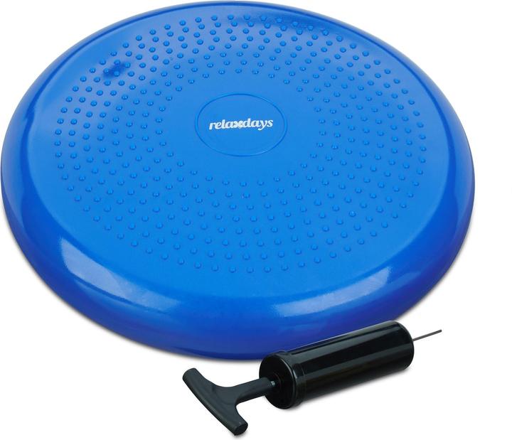 Actual product image Relaxdays 33 cm Balance Disc with Air Pump