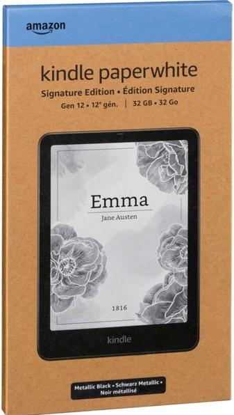 Actual product image Amazon Kindle Paperwhite 2024 12th Gen Signature (7", 32 GB, Metallic)