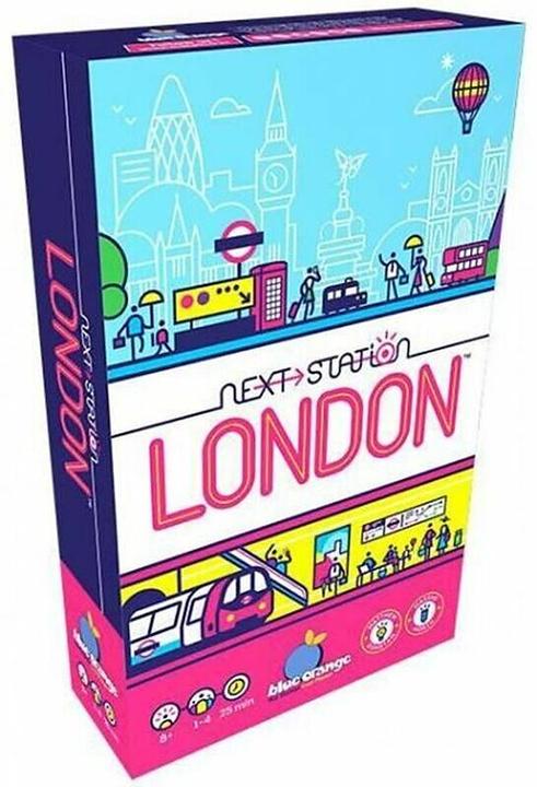 Productafbeelding Blue Orange Volgend Station Londen (Italiaans, Russisch, Pools, Frans, Engels, Nederlands)