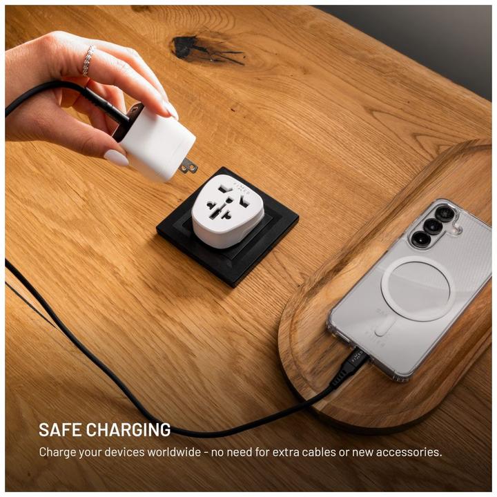 Productafbeelding Fixed EU Adapter, wit