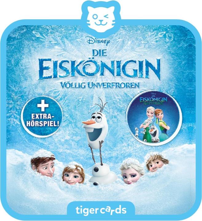 Actual product image Tigermedia tigercard - Disney The Ice Queen - With Extra Radio Play Special- Edition with "Party Fever