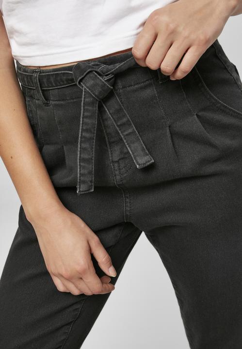 Produktbild Urban Classics Ladies High Waist Knitted Denim Chino (27)