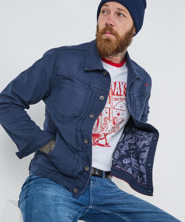 Actual product image Joe Browns Washed Trucker Jacket (L)