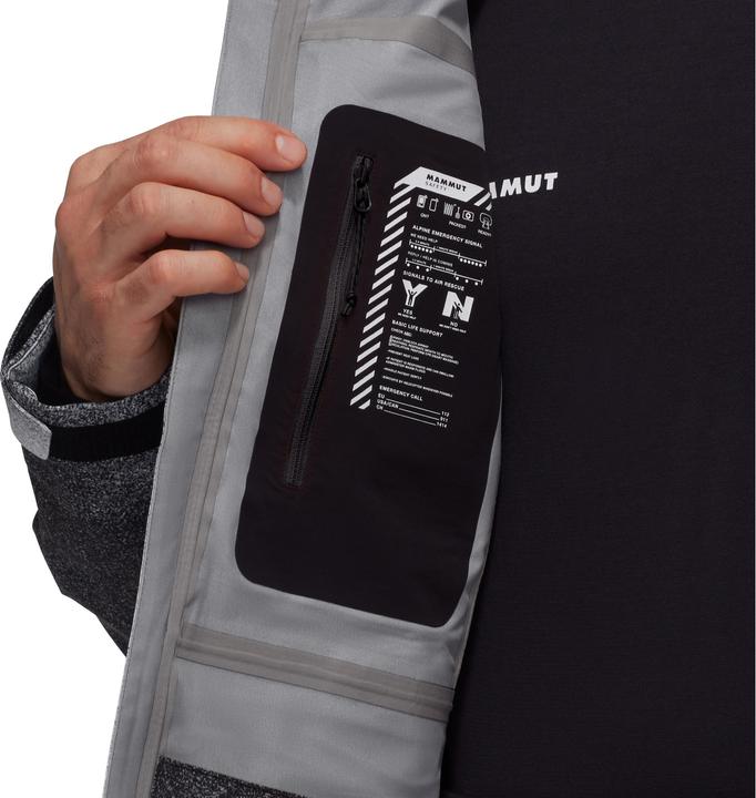 Actual product image Mammut Stoney HS Hooded Jacket Grain (M)