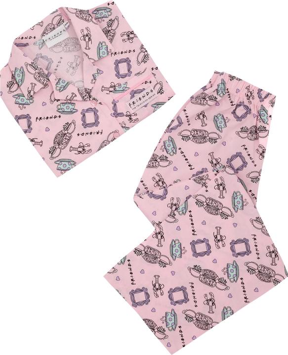 Actual product image Friends Girls Short-Sleeved Pyjama Set (128)