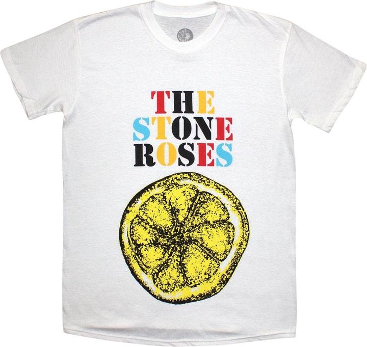 Actual product image The Stone Roses Unisex Adult Multicolour Lemon T-Shirt (M)