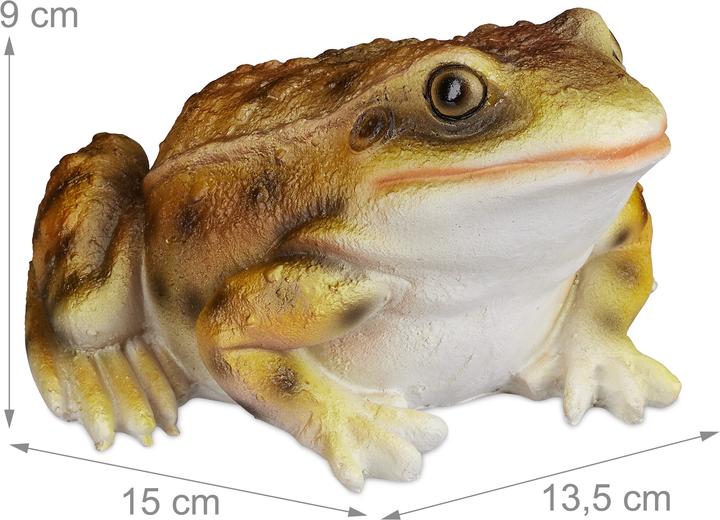 Produktbild Relaxdays Gartenfigur Frosch