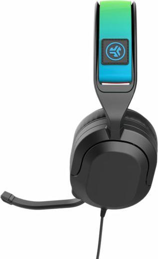 Actual product image JLab Audio Jlab Nightfall Wired Gaming Headset Black Wired, 3.5 mm AUX console cable (Cable)