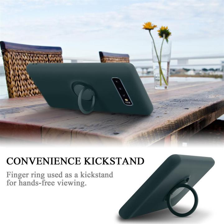Produktbild Cadorabo TPU Liquid Ring Silicone Case Hülle (Samsung Galaxy S10+)