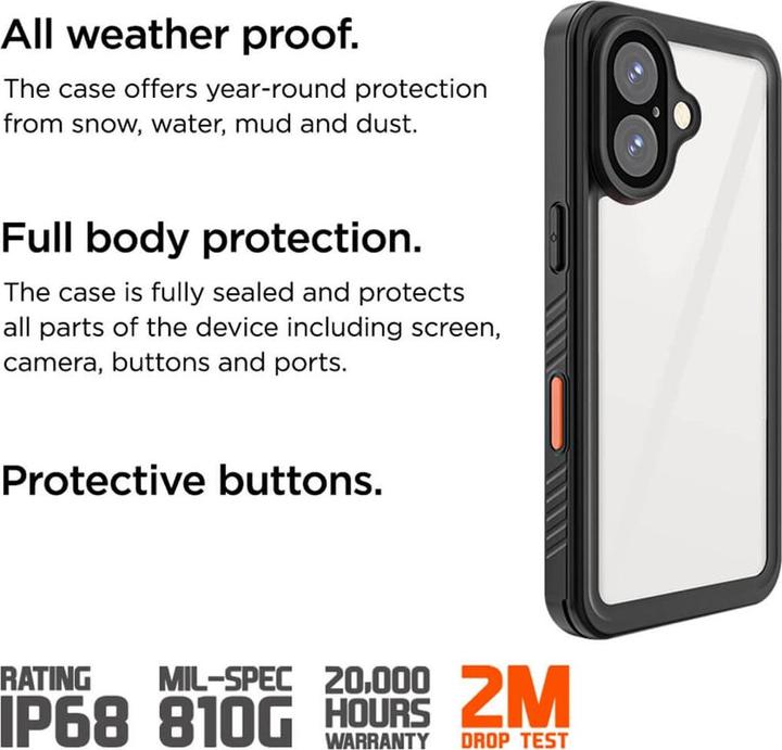Actual product image Eiger Avalanche Case (Apple iPhone 16 Plus)
