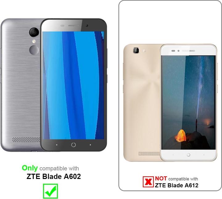 Actual product image Cadorabo Book Invisible Magnet Cover (ZTE Blade A602)
