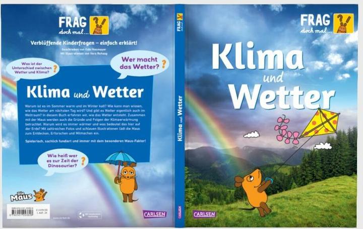Actual product image Frag doch mal... die Maus: Klima und Wetter (German, Gabi Neumayer, Vera Rehaag, 2024)