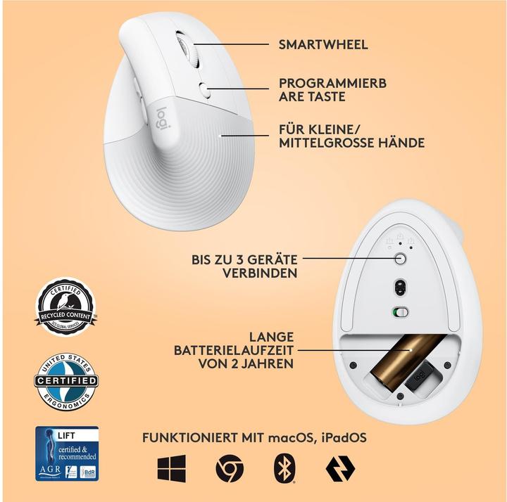 Actual product image Logitech Lift for Business (Cable)
