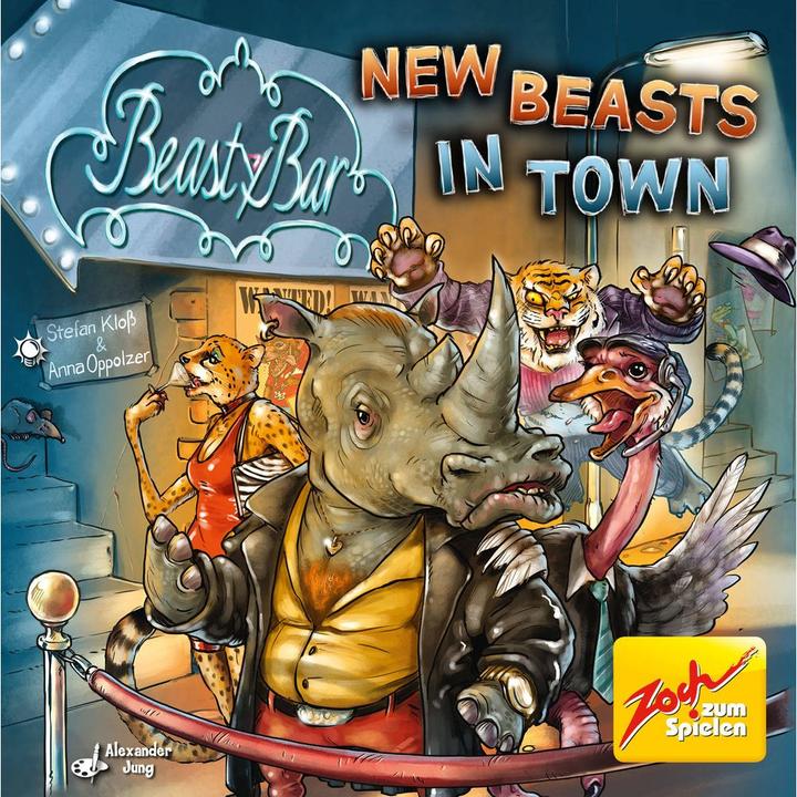 Produktbild Zoch ZOC05156 - Beasty Bar: New Beasts in Town, Kartenspiel, für 2-4 Spieler, ab 8 Jahren (Deutsch, Französisch, Italienisch, Englisch)