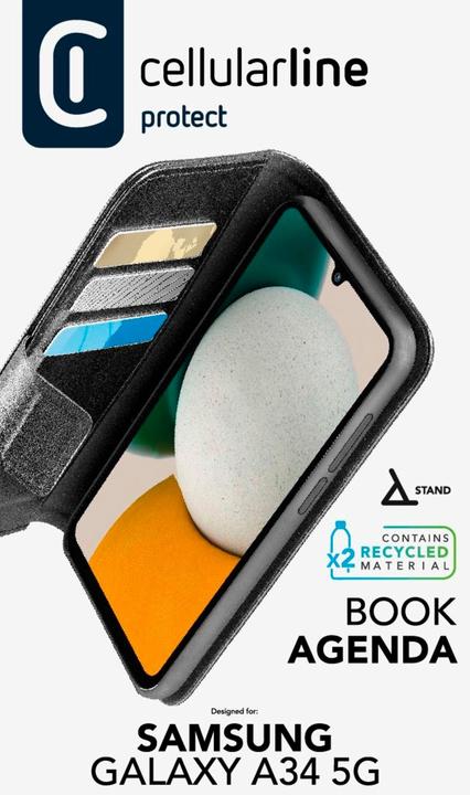 Image du produit Cellularline Agenda du livre 2 (Samsung Galaxy A34 5G)