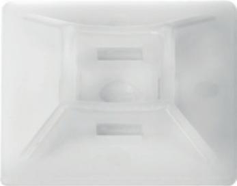 Produktbild Max Hauri Kabelbinder-Sockel (Kunststoffkabelbinder, 25 mm, 10 Stk.)