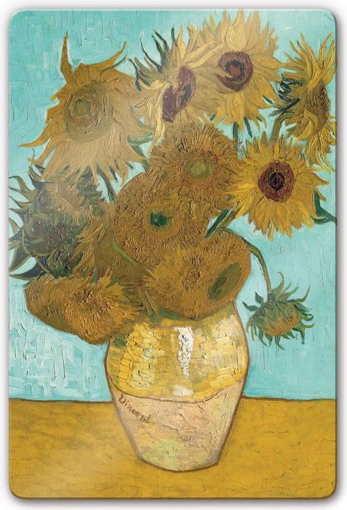 Actual product image Trenddeko van Gogh - Sunflowers (40 x 60 cm)