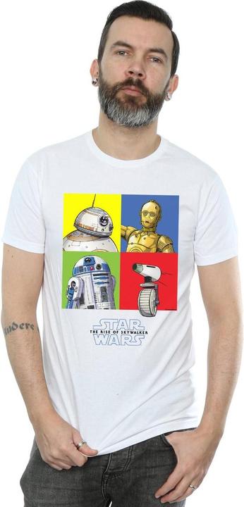 Image du produit Star Wars - T-shirt THE RISE OF SKYWALKER DROID SQUARES - Homme (L)