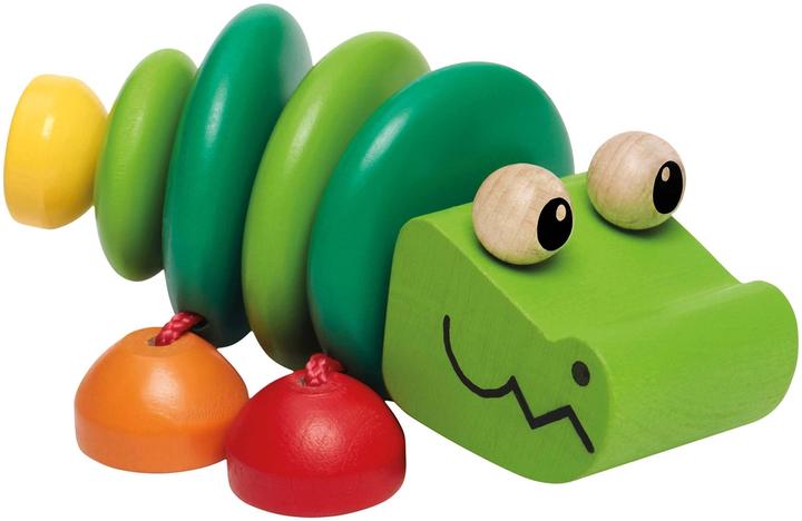 Selecta Spielzeug Crocodile à sonnettes