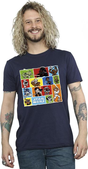 Produktbild Star Wars Comic Drawing Montage TShirt (M)