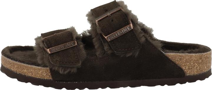 Birkenstock Arizona Lammfell Veloursleder normal - 63335