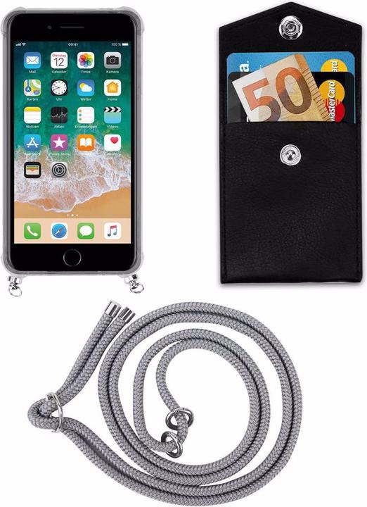 Produktbild Cadorabo TPU Handy Kette SILBER Cover