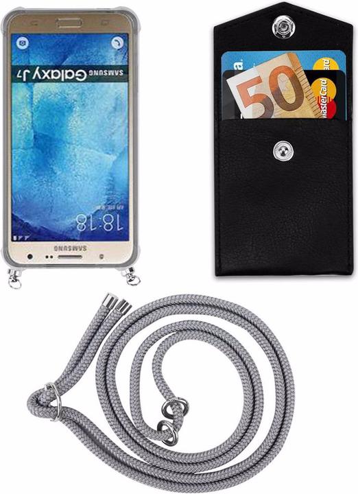 Produktbild Cadorabo TPU Handy Kette SILBER Cover