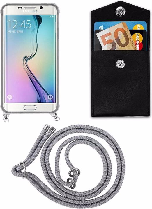 Produktbild Cadorabo TPU Handy Kette SILBER Cover