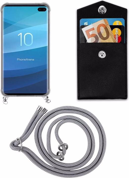 Produktbild Cadorabo TPU Handy Kette SILBER Cover