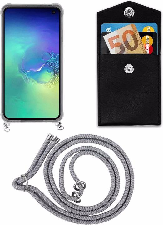 Produktbild Cadorabo TPU Handy Kette SILBER Cover