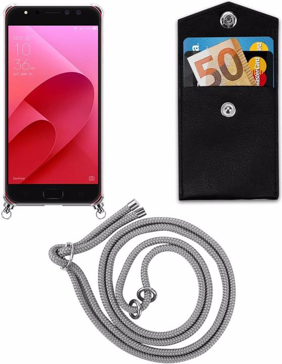 Produktbild Cadorabo TPU Handy Kette SILBER Cover