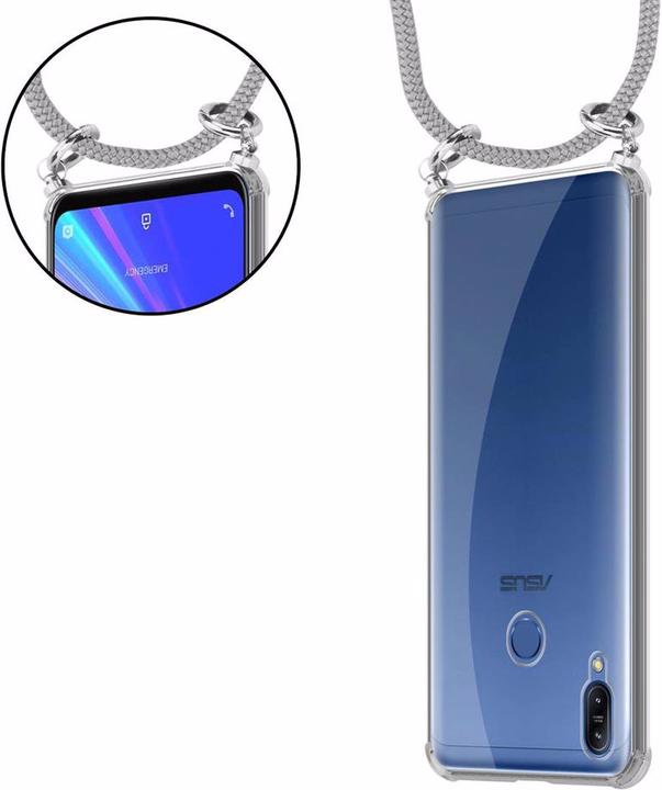 Produktbild Cadorabo TPU Handy Kette SILBER Cover