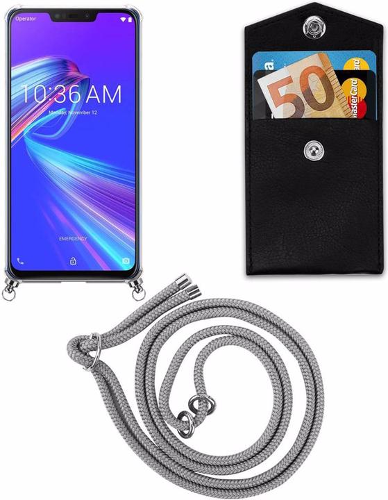 Produktbild Cadorabo TPU Handy Kette SILBER Cover