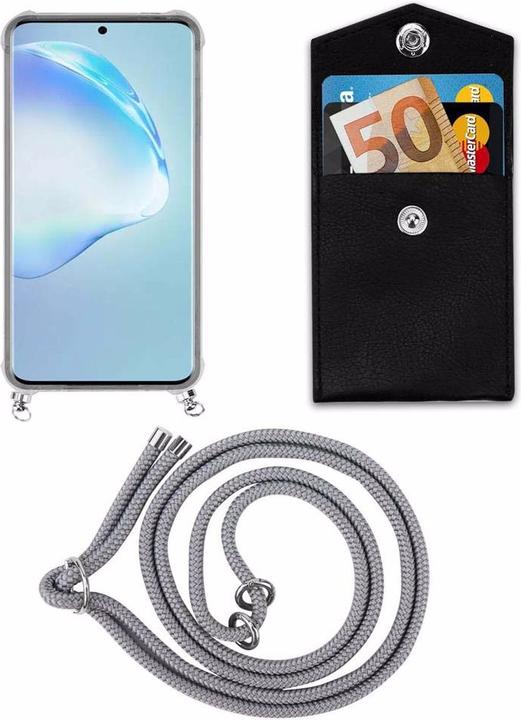Produktbild Cadorabo TPU Handy Kette SILBER Cover