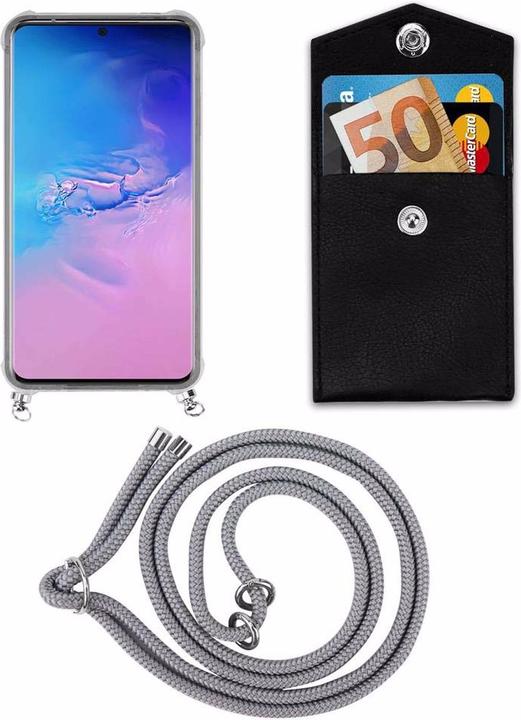 Produktbild Cadorabo TPU Handy Kette SILBER Cover